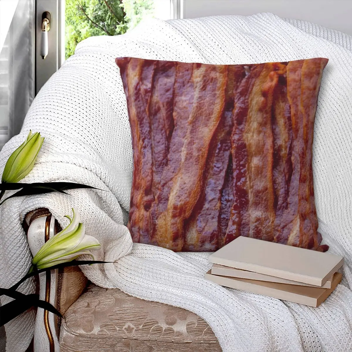 Рисунок 2 - Квадратная наволочка Жареный бекон