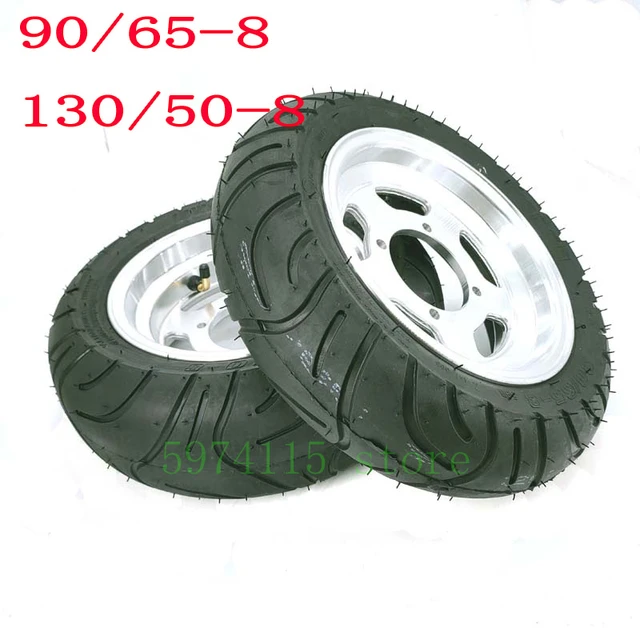 Scooter Tubeless Tire 3.50-10 Front or Rear for 10 inches rims (90