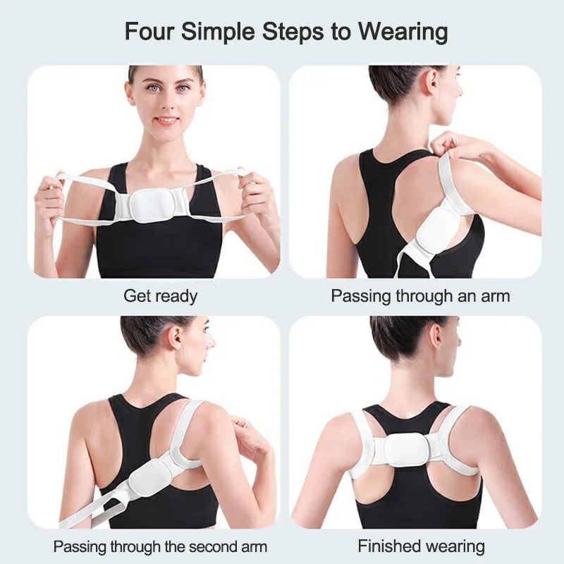 Adjustable Posture Corrector Back Support Shoulder Belt Rectify Straighten Correction Spine Health 1Pcs posture corrector belt posture corrector