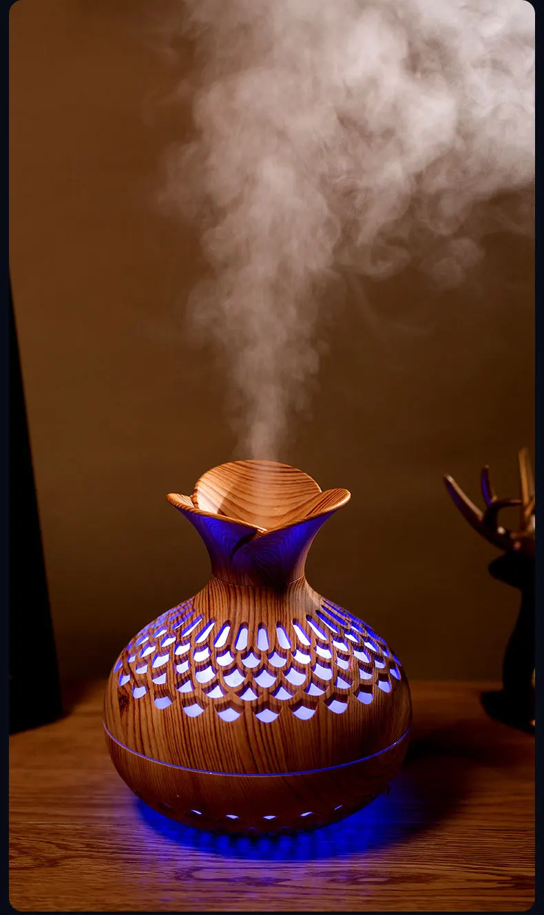 Wood Grain Ultrasonic Diffuser 4