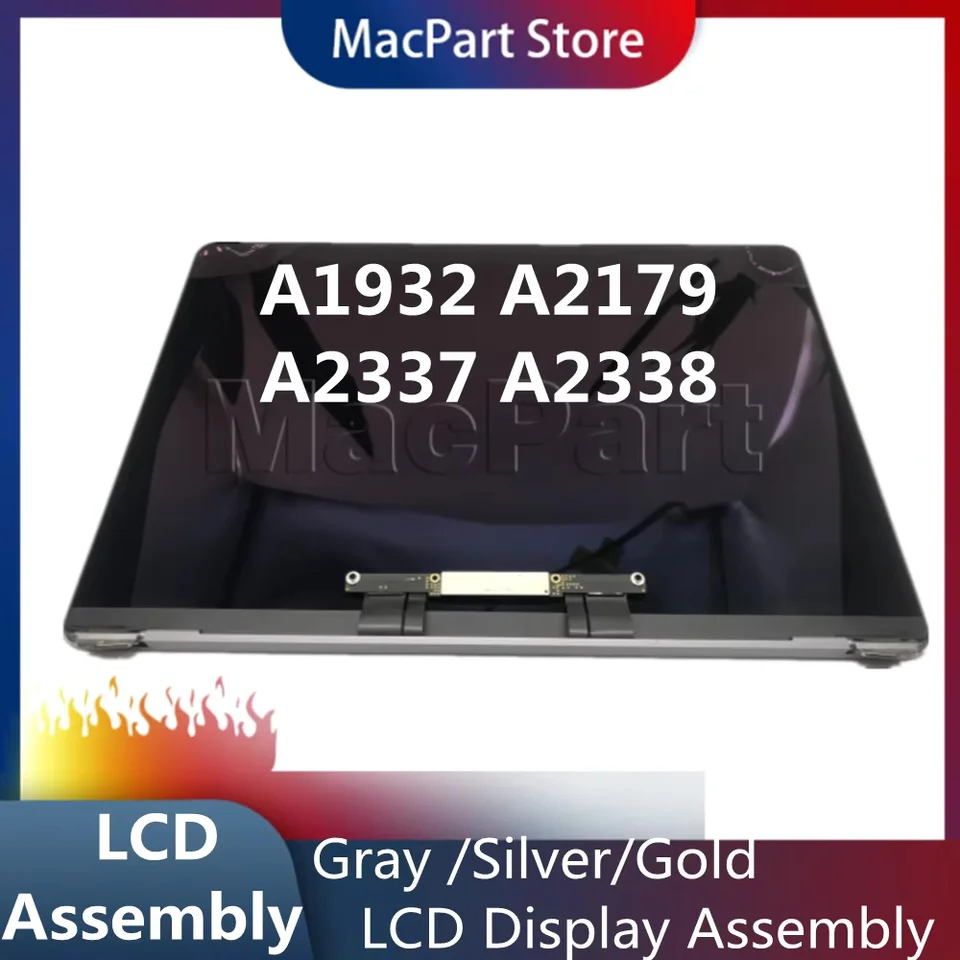 Replacement LCD Screen Display Assembly For A2337 M1 MacBook Air (2020) – Silver, Retina 2560x1600 - View #5