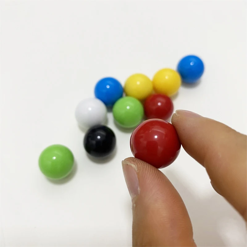 Acrylic Checkers Balls 16mm 1.6cm Round 10Pcs /set