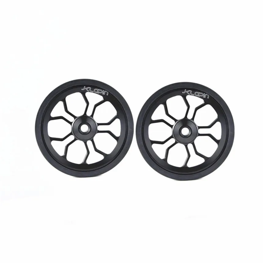 JKlapin 3D Hohl 82mm Spinne Einfach Rad Vergrößert Faltrad Lager Push Rad Für Brompton Fahrrad – Detail 11