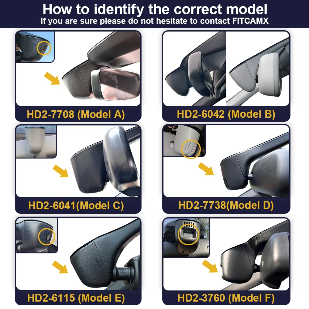 FITCAMX 4K OEMドライブレコーダー Audi A3/A4/A5/Q5/Q3/A6用 ナイト