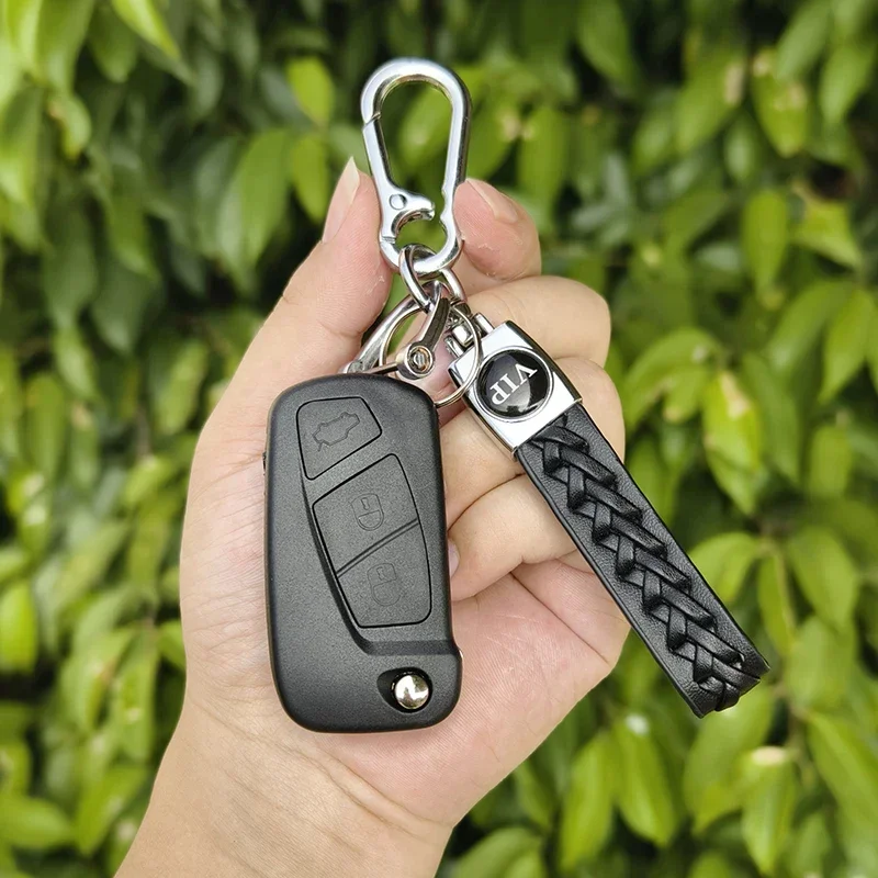 Cocolockey Folding Key Case Shell Fob – 3-Button Remote Flip Car Key Cover Replacement