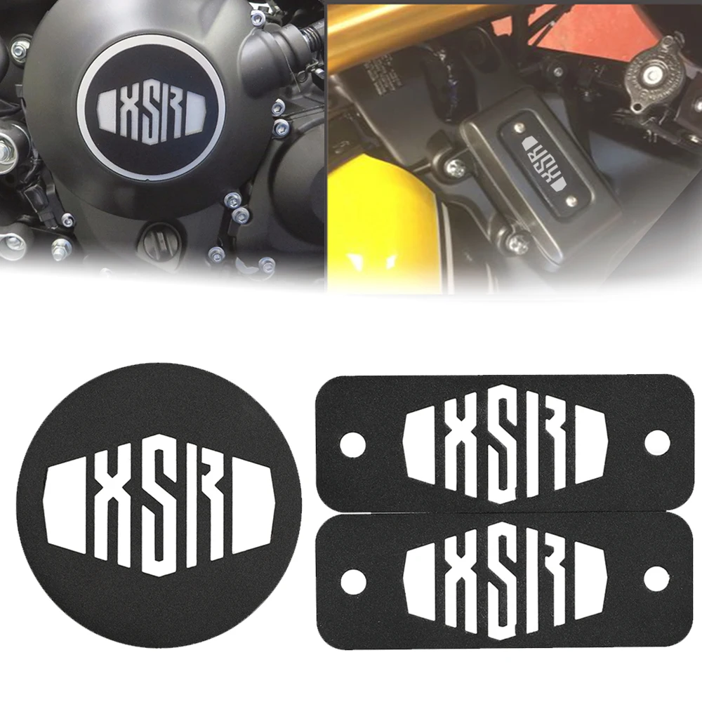 2021 Motorcycle Cnc Aluminium For Yamaha Xsr900 2017 2018 2019 2020 Xsr 900 Powder Coated Stainless Clutch Covers Top Fuse Tops