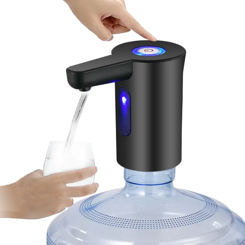 Bottled Water Dispenser Electric Mini Wireless Bottled Water Electric Pump USB Rechargeable Portable Water Pump Booster 2
