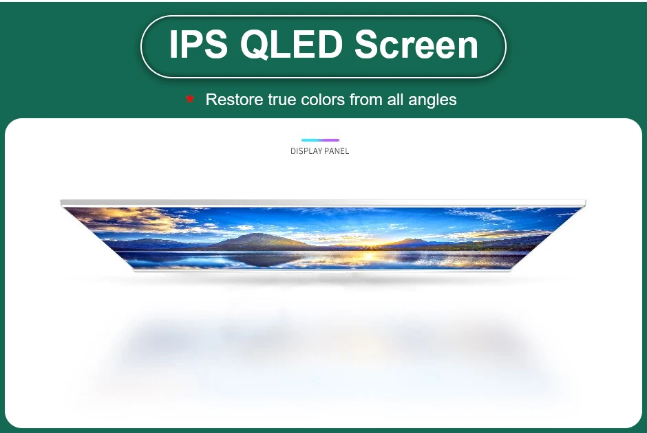 GreenYi 7 Ʈ Ҵ QLED ÷ AHD     2CH 1080P ī޶ IPS ʹ ũ