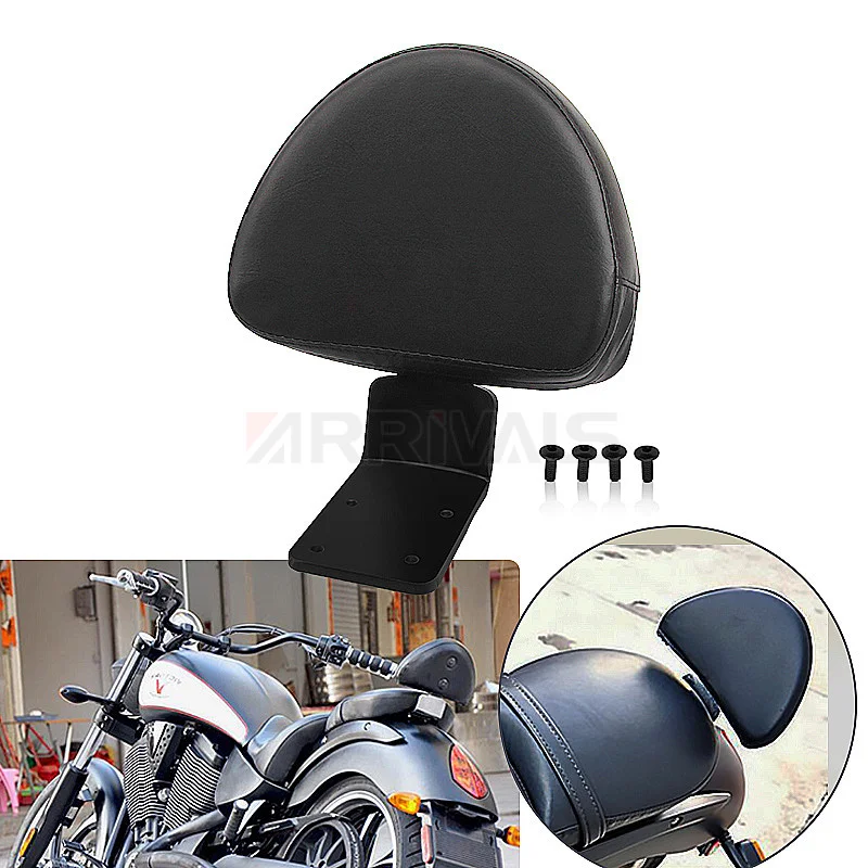 

Motorcycle Rear Passenger Rider Backrest Mounting Kit Sissy Bar Pad For Victory High-Ball Vegas Kingpin 8 Ball Jackpot