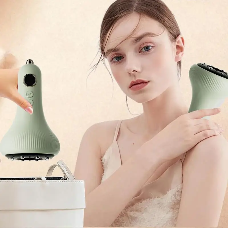 허벅지 용 셀룰라이트 마사지 휴대용 바디 쉐이핑 기계 셀룰라이트 마사지 도구 휴대용 마사지 충전식 부항 장치