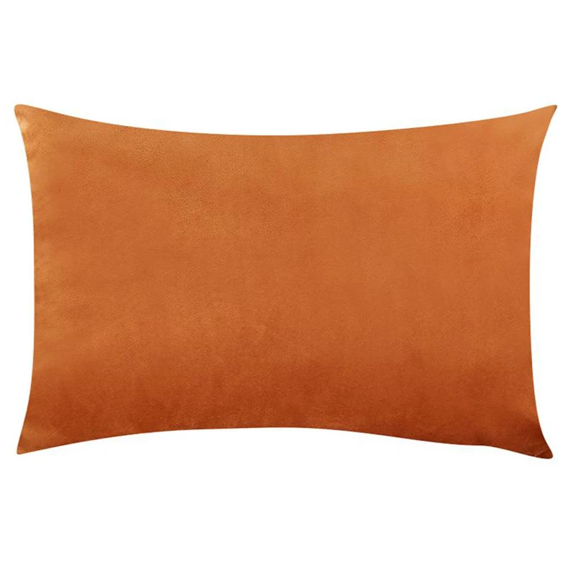 Luxurious Soft Velvet Plaid Cushion Covers for Living Room Decor - 30x50 cm