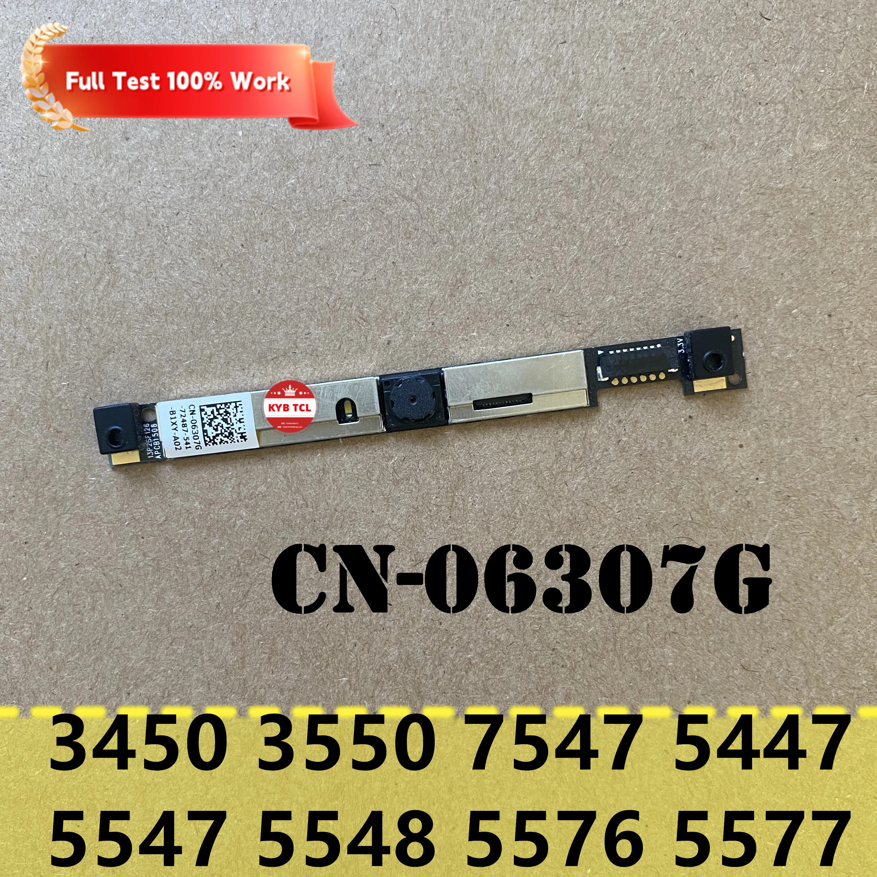 Integrated Webcam Webcam Dell GENUINE DELL LATITUDE 3400 LAPTOP