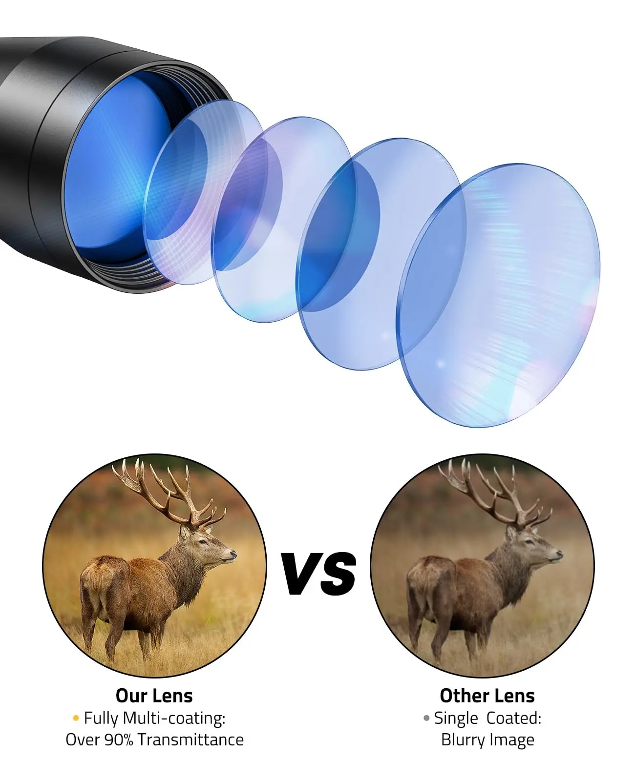 CVLIFE 3 9x40 Rifle Scope Fit 11mm Dovetail Red Green Illuminated Optical Mil dot Reticle Scope For Hunting With Mounts