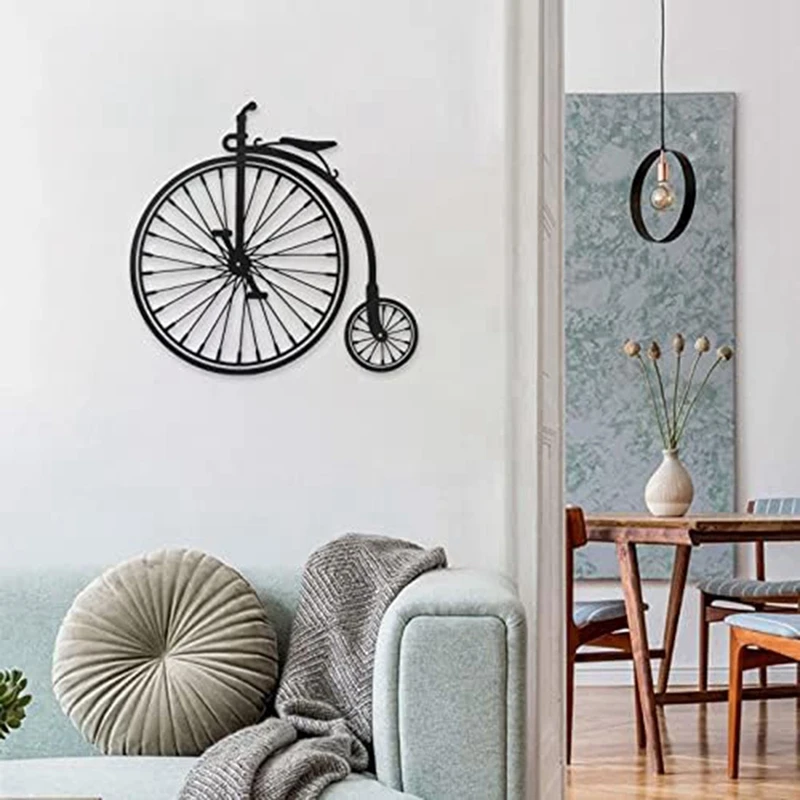 Bicycle Artwork Home Decor Living Room Bedroom Study Bathroom Decor Indoor Outdoor Decorations Wall Hanging Ornament 5