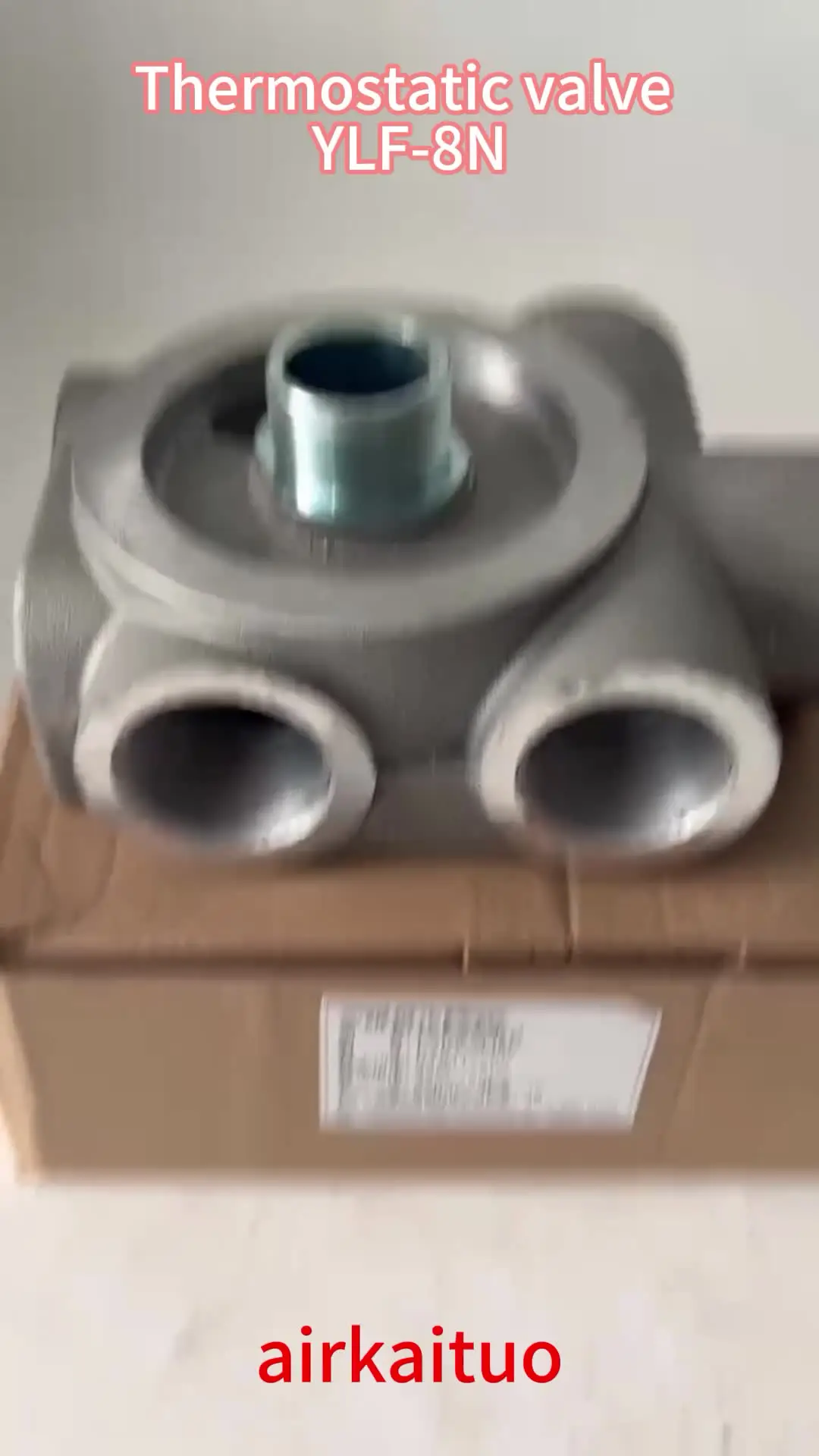 Термостатический клапан для винтового компрессора YLF-8N 75 кВт