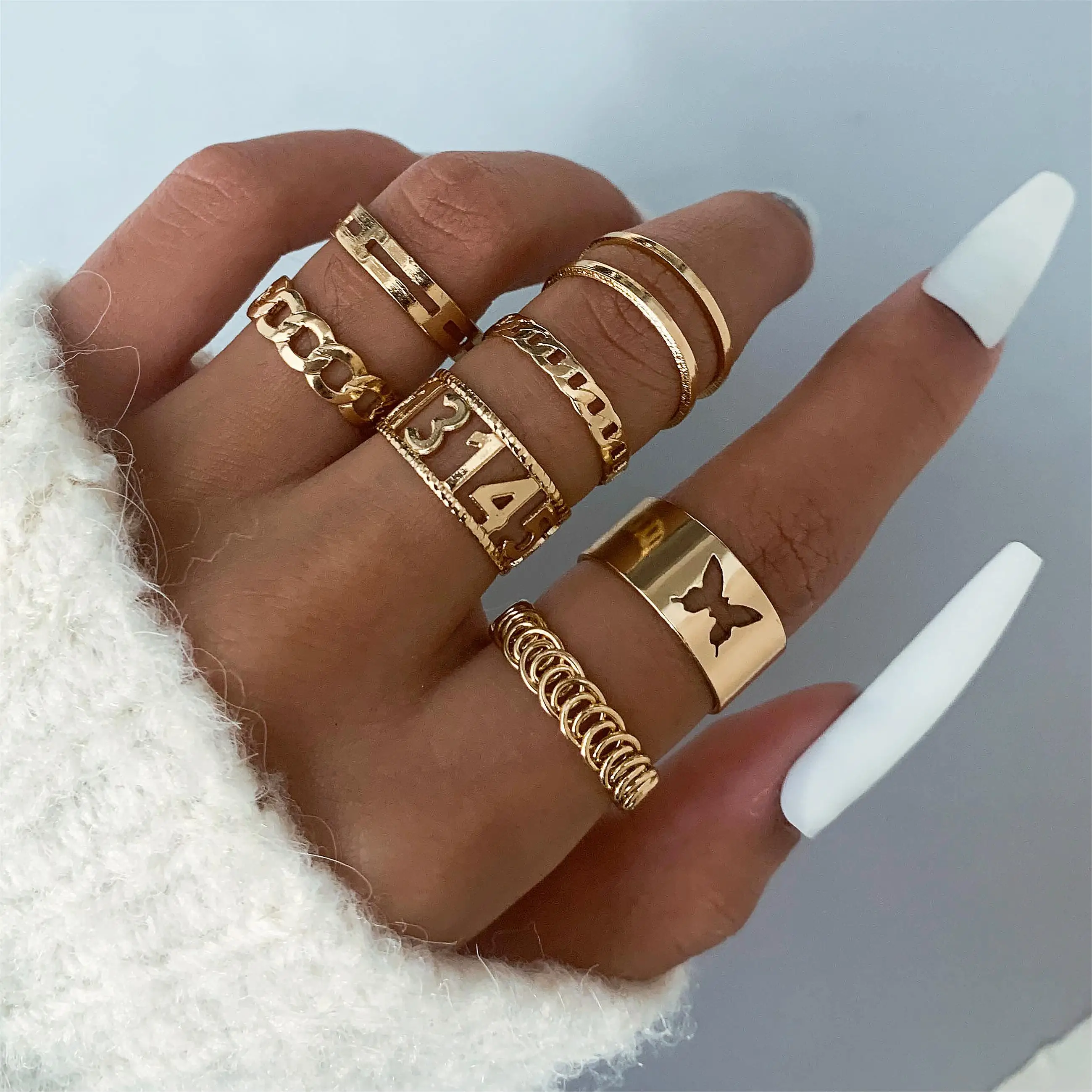 Matching Rings Couples Butterfly Matching Rings Jewelry Women