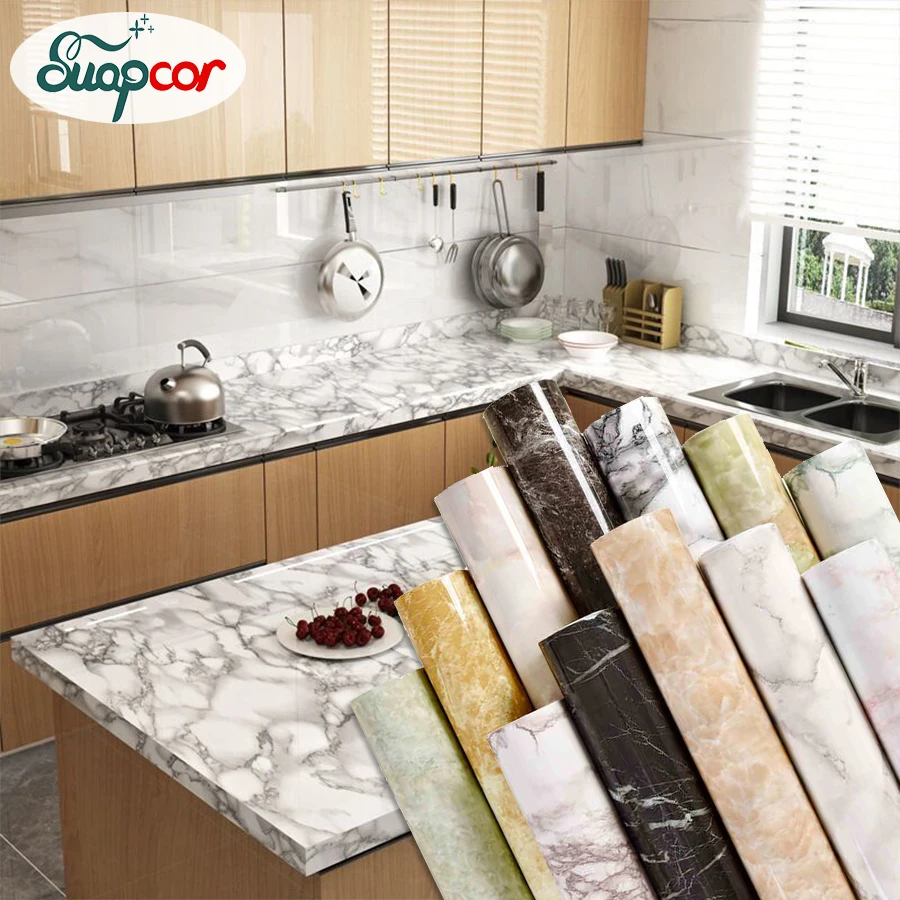 Online Best choice Kitchen Tile Stickers Bathroom Marble Sticker Self