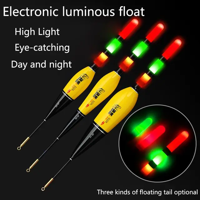 Sea Fishing Long Shot Big Fish Indicator Electronic Float tail