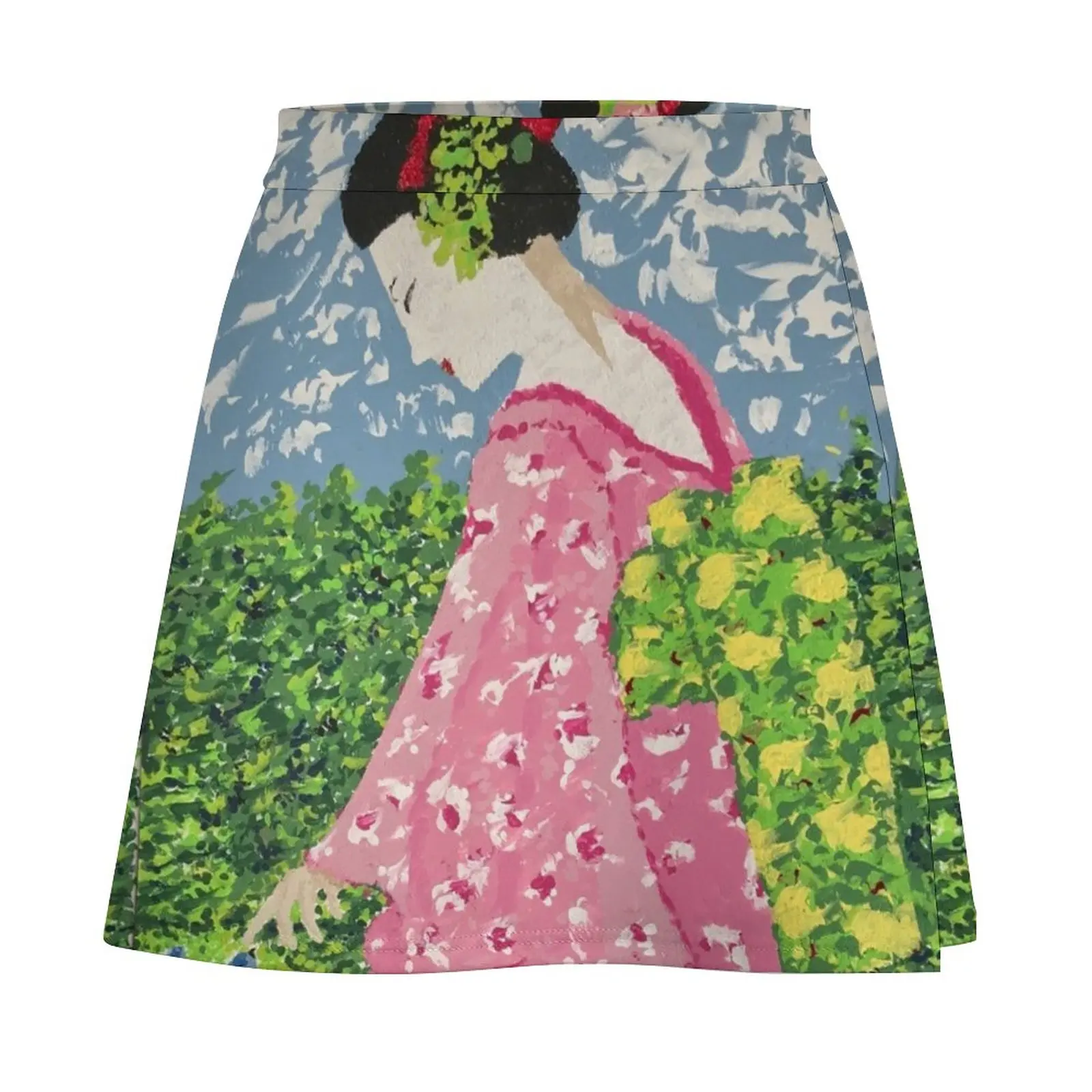 the Maiko and the Bluebird Mini Skirt women's skirts trend 2024 womens clothing dresses summer woman 2024 School skirt