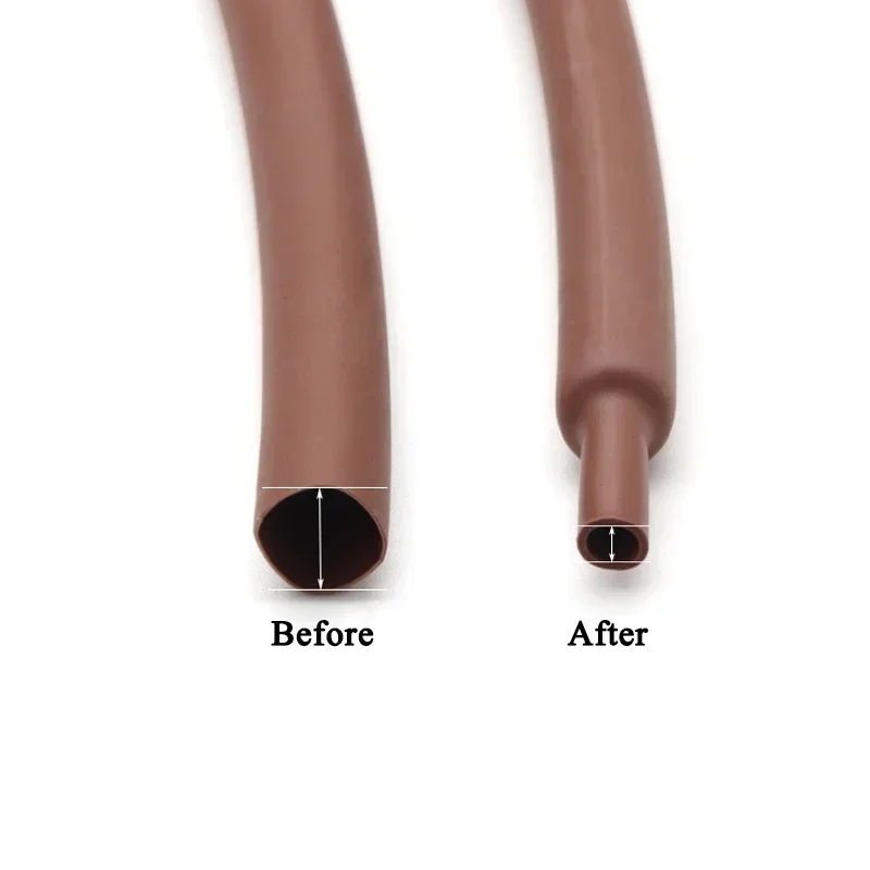 2:1 Heat Shrink Tubing Dia 1 2 3 4 5 6 7 8 9 10 12 14 16 20 25 30 40 50 mm Thermoresistant Sleeve Polyolefin Cable Repair Tube image 18