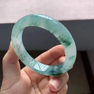 

Zheru Jewelry Natural Myanmar Jade 54mm-62mm bracelet exquisite princess bracelet send girlfriend send mom