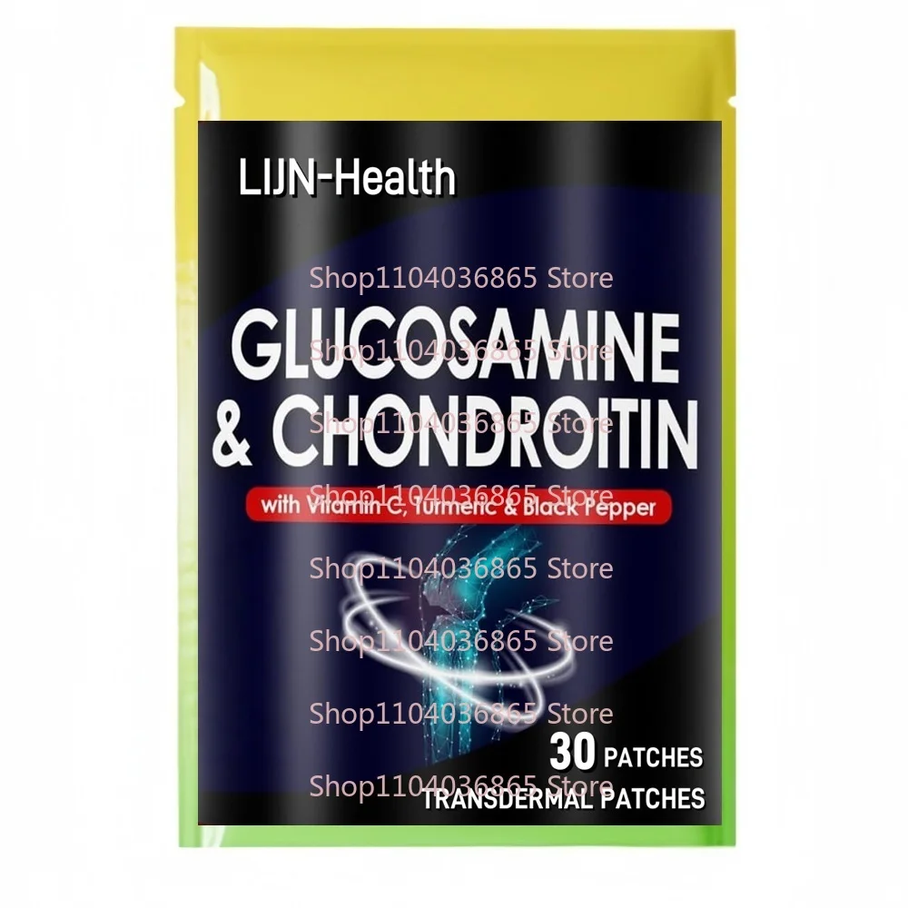 30 Patches Glucosamine and Chondroitin Transdermal Patches High Strength Vitamin C Boost Immune System