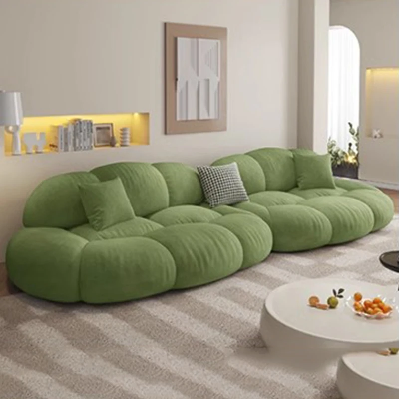 

Corner Living Room Sofas Relaxing Lounge Designer Salon Bubble Sofa Library Large Couch Bed Divani Da Soggiorno Home Furniture