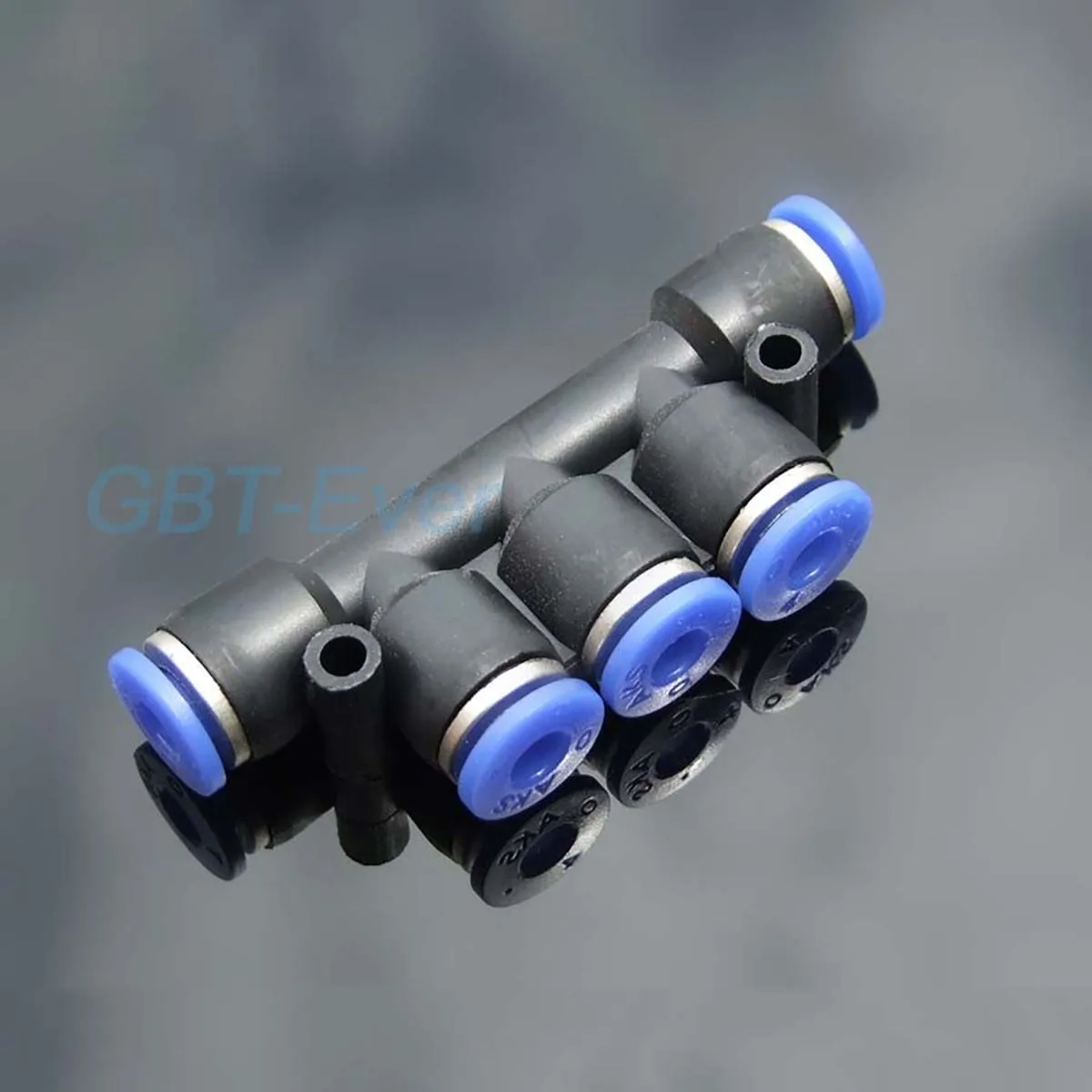 

5Pcs Five-Way Quick Connectors Pneumatic Fittings PK-4 PK-6 PK-8 PK-10 PK-12 Air Tube Pipe Plastic Connectors Components