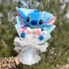 Disney Anime Stitch Plush Bouquet Stuffed Super Soft Kids Doll Christmas Birthday Valentine Graduation Gifts 4