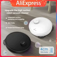 Automatic Robot Vacuum Cleaner 3in1 Smart Wireless Sweeping Wet And Dry Ultra-thin Cleaning Machine Mopping Smart Home 1