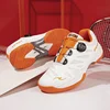 2024 Brand New Carbon Plate Rotating Buckle Badminton Shoes for Men Breathable Wear-Resistant And Anti-slip Table Tennis Shoes 2