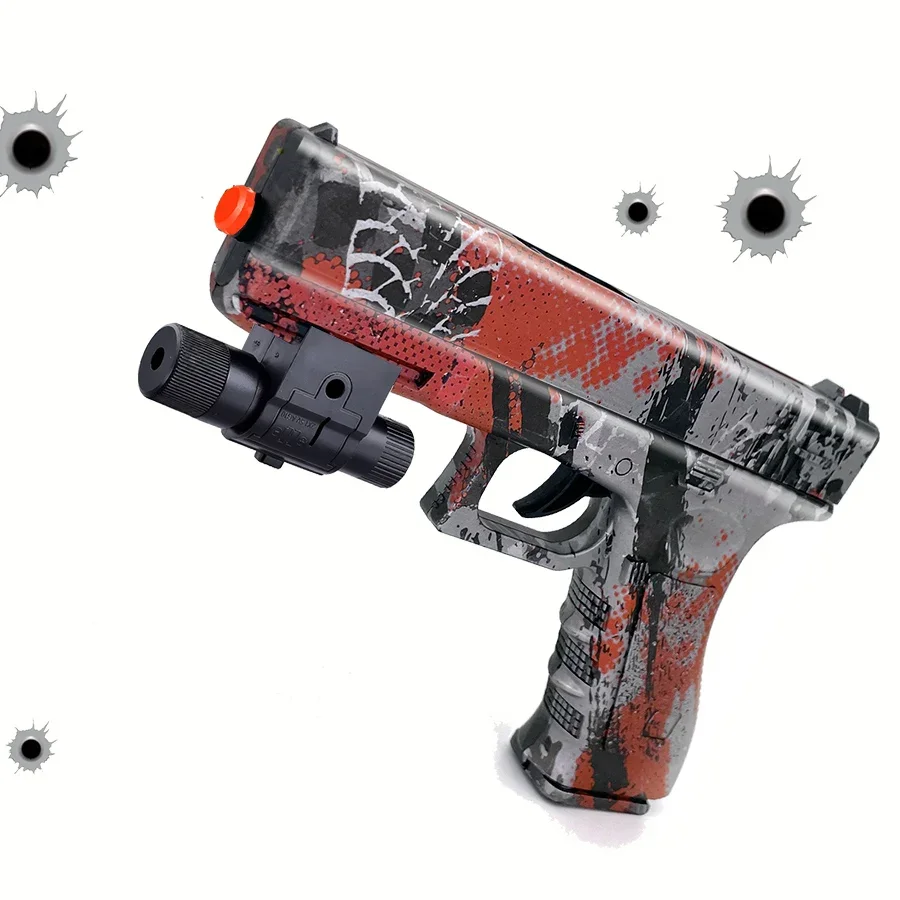 G-17 Ball Blaster Pistol Toys, Manual Blaster, NO Need Charge Outdoor Shooting Toys, Backyard Games Gift 5