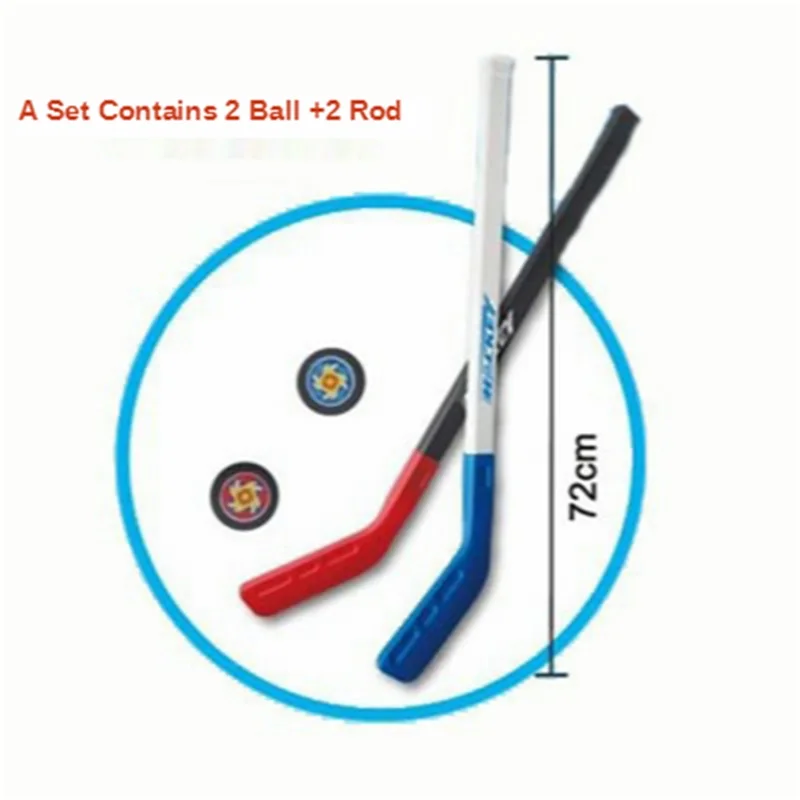 Children's Ice Hockey Stick 72CM Plastic Pulley Toy hockey stick extension hockey stick grip