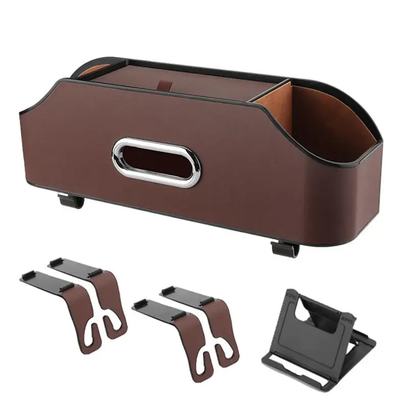 

Car Cup Holder Backseat Drink Cup Holder Storage Box For Automobile Convenient Multifunctional Large Capacity Car Back Seat