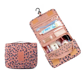 Borsa per cosmetici Borsa da viaggio per donna Articoli da toeletta impermeabili Organizzatore di bellezza Bagno da donna Neceser Borsa per trucco con gancio 1