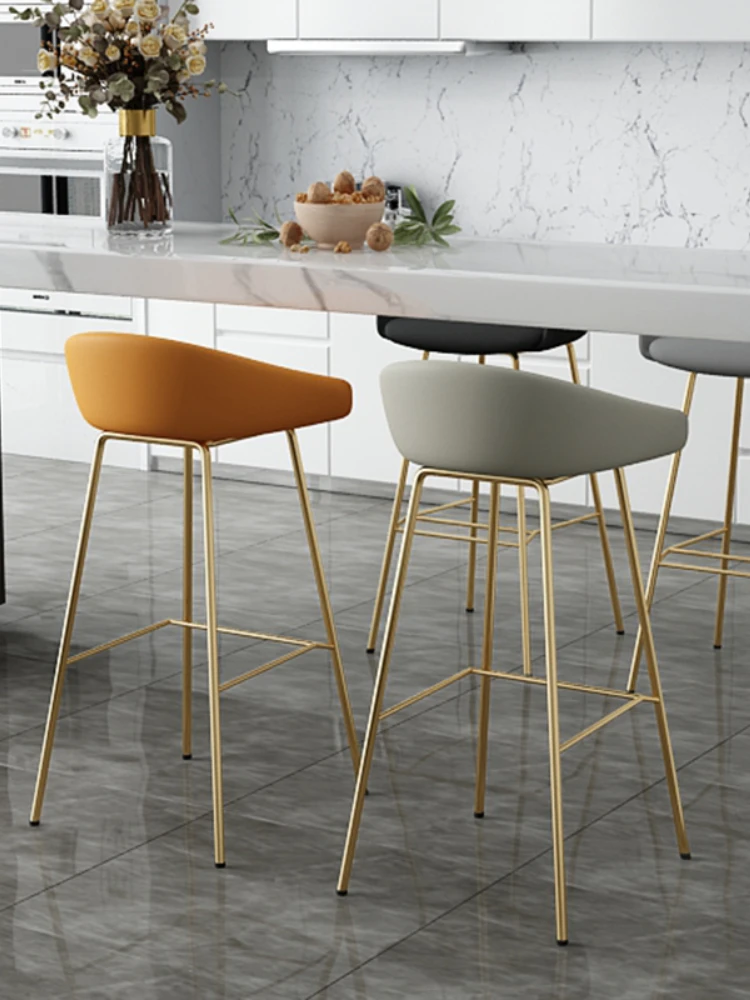 Sedie I Sgabelli Sgabelli Cucina Sgabello Velluto E Oro RELAX4LIFE