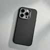 Luxury Carbon Fiber Texture Simple Phone Case For IPhone 12 13 14 15 16 Pro Max Soft Rubber Frame Cover For IPhone 16 15 ProMax 4