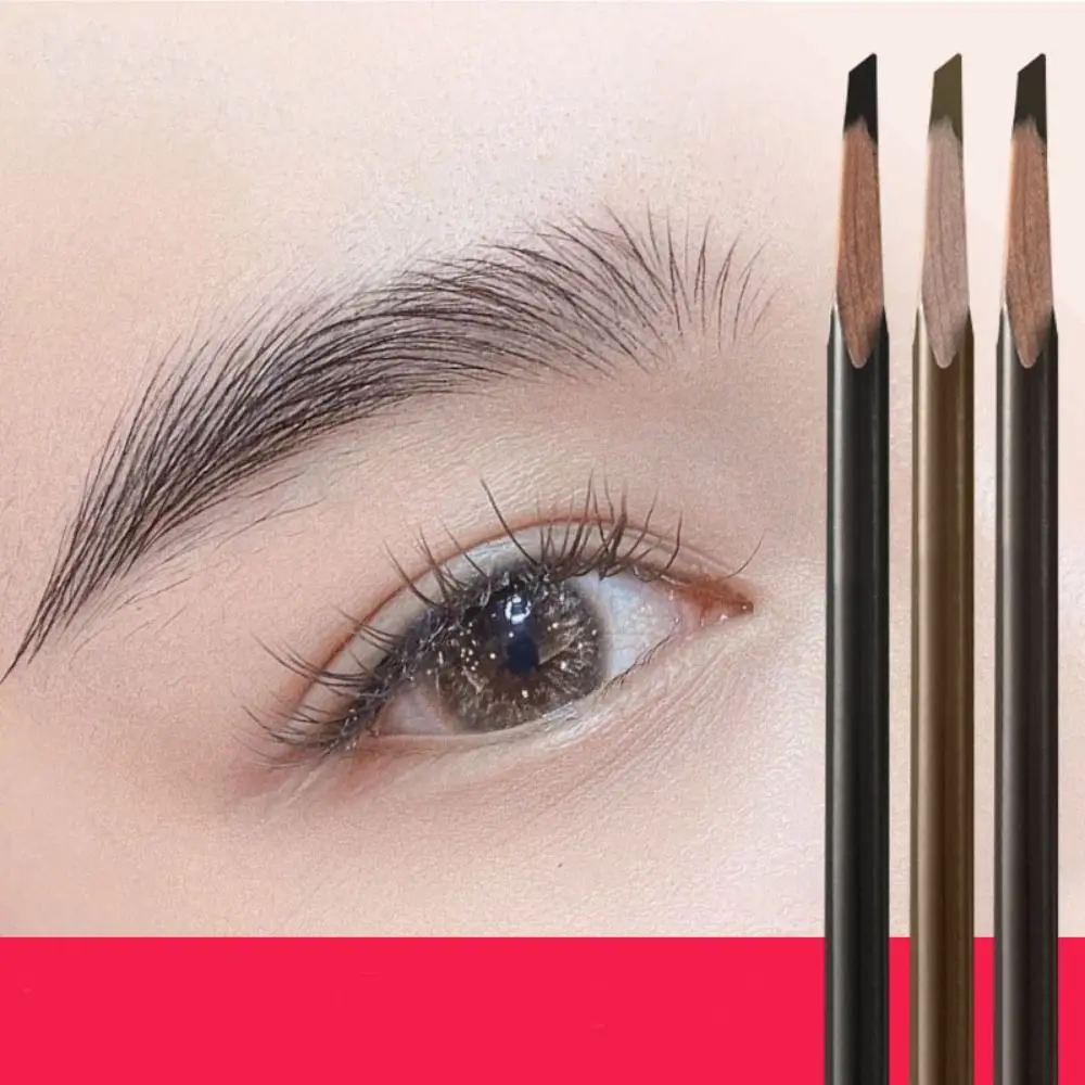 

Double Heads Double Heads Eyebrow Pencil Waterproof Long-lasting Triangle Eyebrow Tint Pen Sweat Resistant Easy To Wear