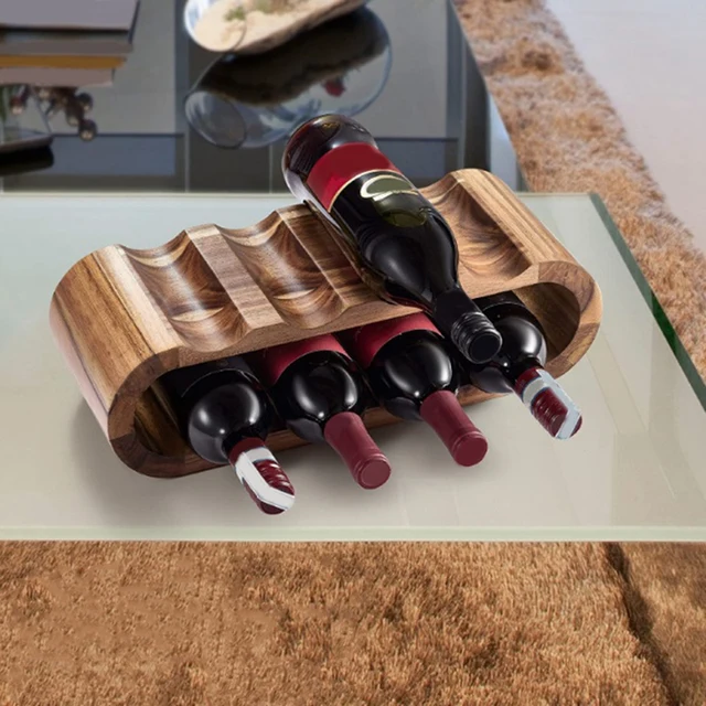 Wine Organizer Wine Racks Countertop Bottle Holder- Tier