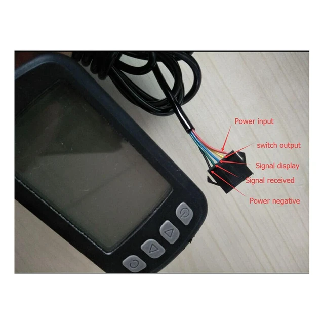 전기 자전거용 미니 LCD 디스플레이: 주행 데이터를 쉽게 모니터링