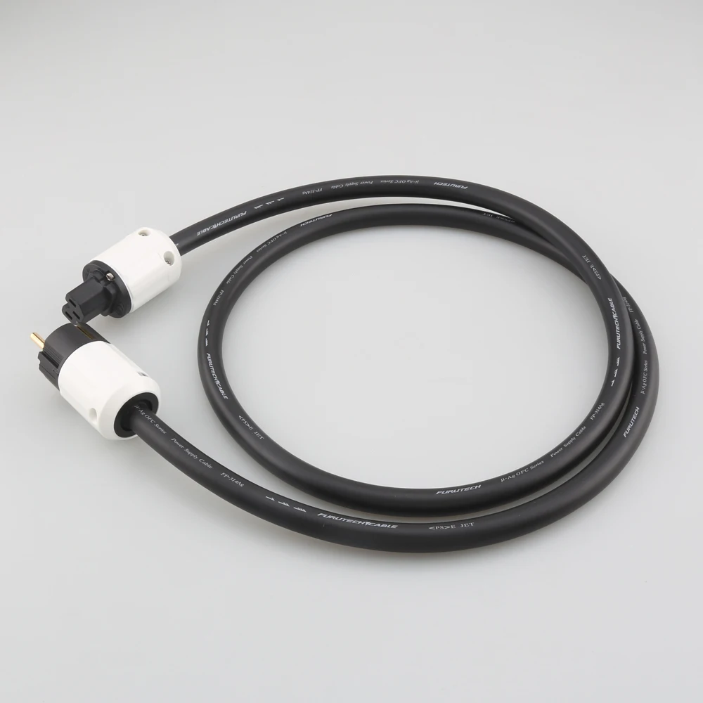 HIFI FP-314Ag Silver Plated Power Cable line Power CordP-320E Schuko EU Plug AC cable