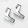 2Pcs Shower Faucet Curved Foot Adjustable Adapter Solid Brass Wall Mounted Replacement Angle Valve Kitchen Bathroom Accessories 6