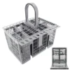 Dishwasher Cutlery Basket Heat-Resistant Universal Dishwasher Basket Stable Cutlery Insert For All Dishwashers Home Storage Box 1