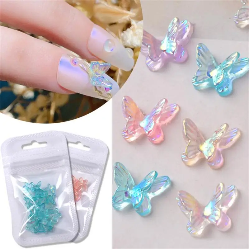 

Сумка Aurora Glitter гвоздь в форме сердца Charms 3D Flat Love, разноцветные гвоздики для дизайна ногтей, аксессуары для маникюра, Украшение гель-лаком