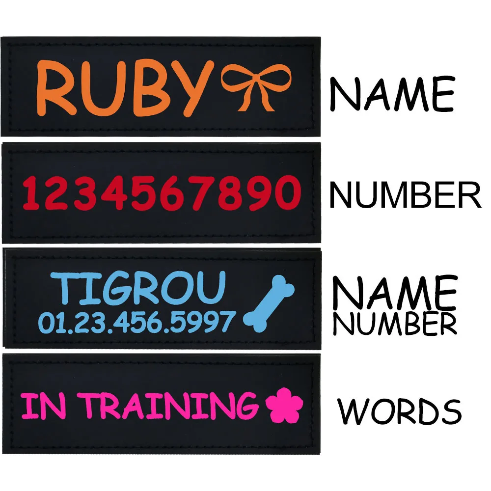 2 PCS Personalized Dog Tags 4