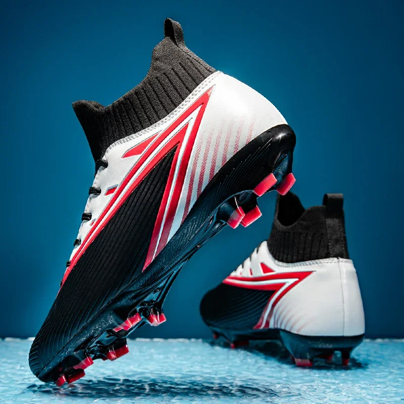 High Top Baseball Shoes Non Slip Long Spikes Softball Shoes Comfortable Baseball Training Adult Outdoor Sneakers