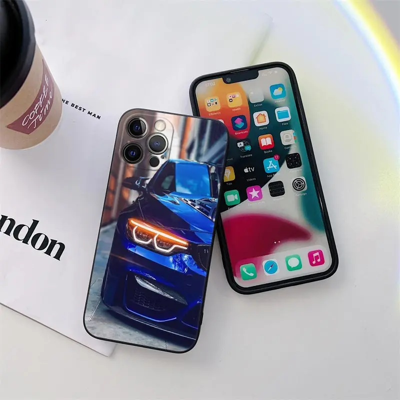 Sleek Men's SUV Sports Car Phone Case - Premium Soft Cover
