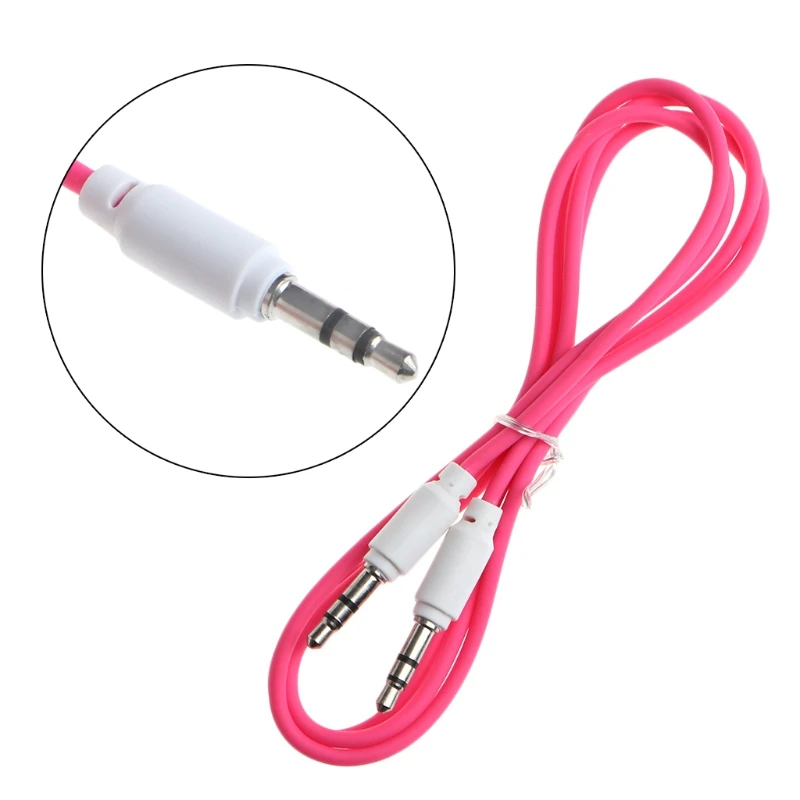 

1m 3.5mm Male To Male Auxiliary Aux Cable For Car Stereo MP3 Phone