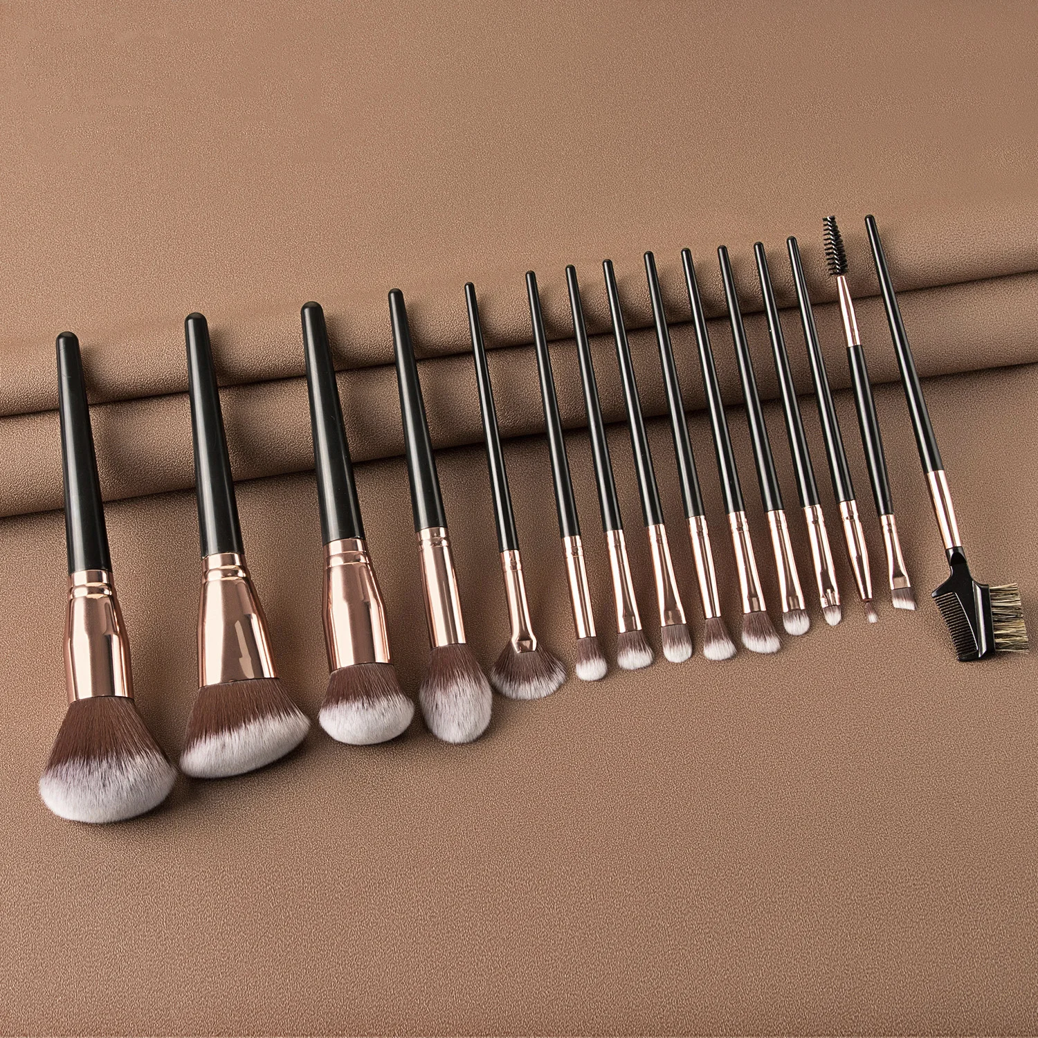 1/10/15pcs Professional Makeup Brush Set Soft Natural Hair Facial