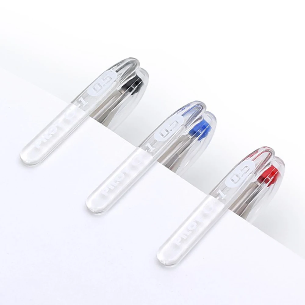 6/12pcs Japan PILOT Gel Pens Quick Drying G1 Neutral Pen Large Capacity Office Signature Black Red Blue 0.5mm School Stationery 6